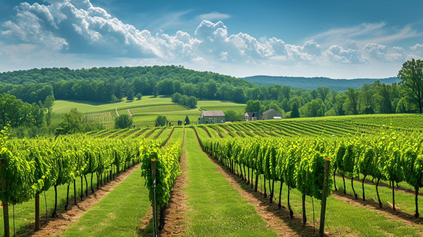 Local Vineyard in Virginia