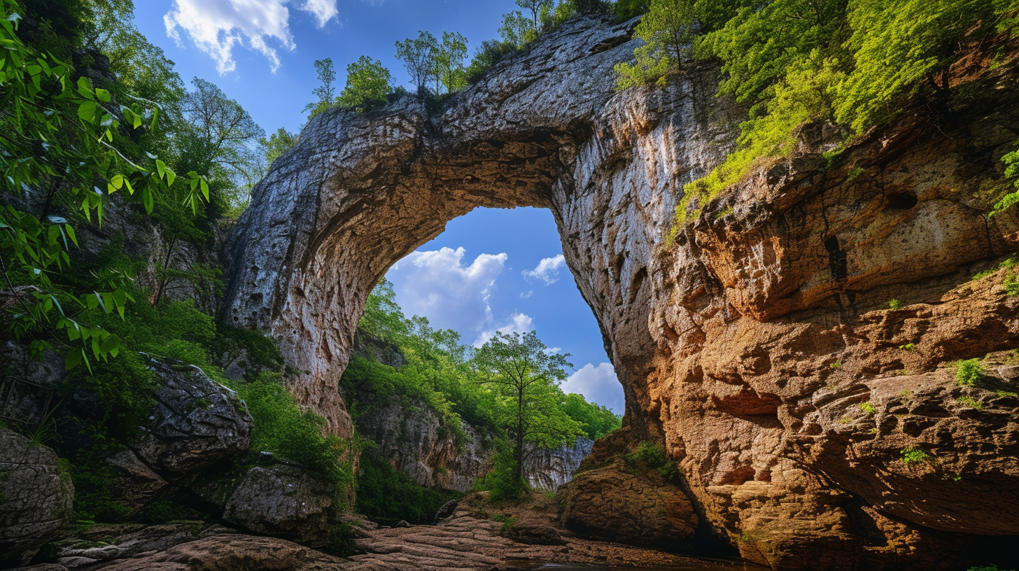 The Natural Bridge of Virginia